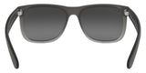 Lentes De Sol Rb Justin Rb4165n (Negro Mate Degradado-Plateado)